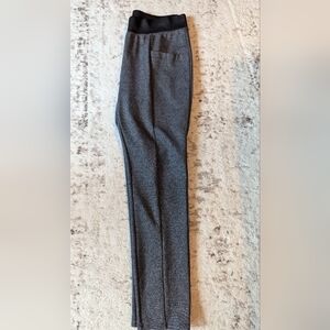 Banana Republic Women’s Gray Knit Leggings – Pull-On Dressy Ponte Stretch Pants